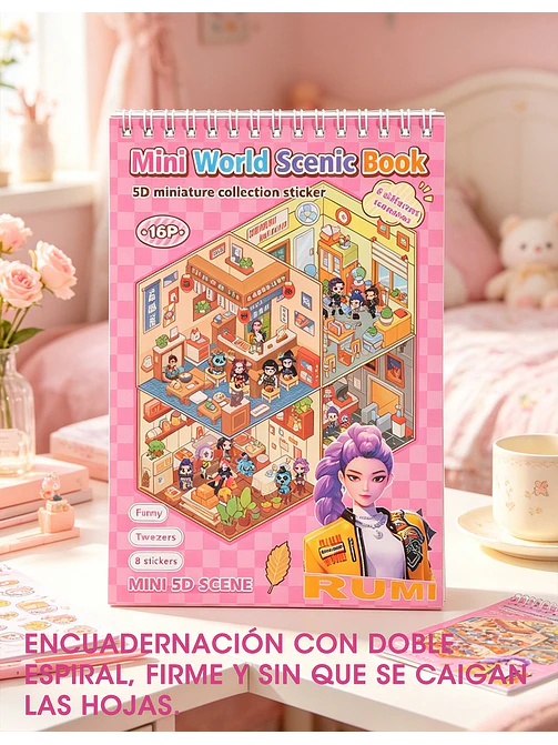LIBRO DE STICKERS C/U 2