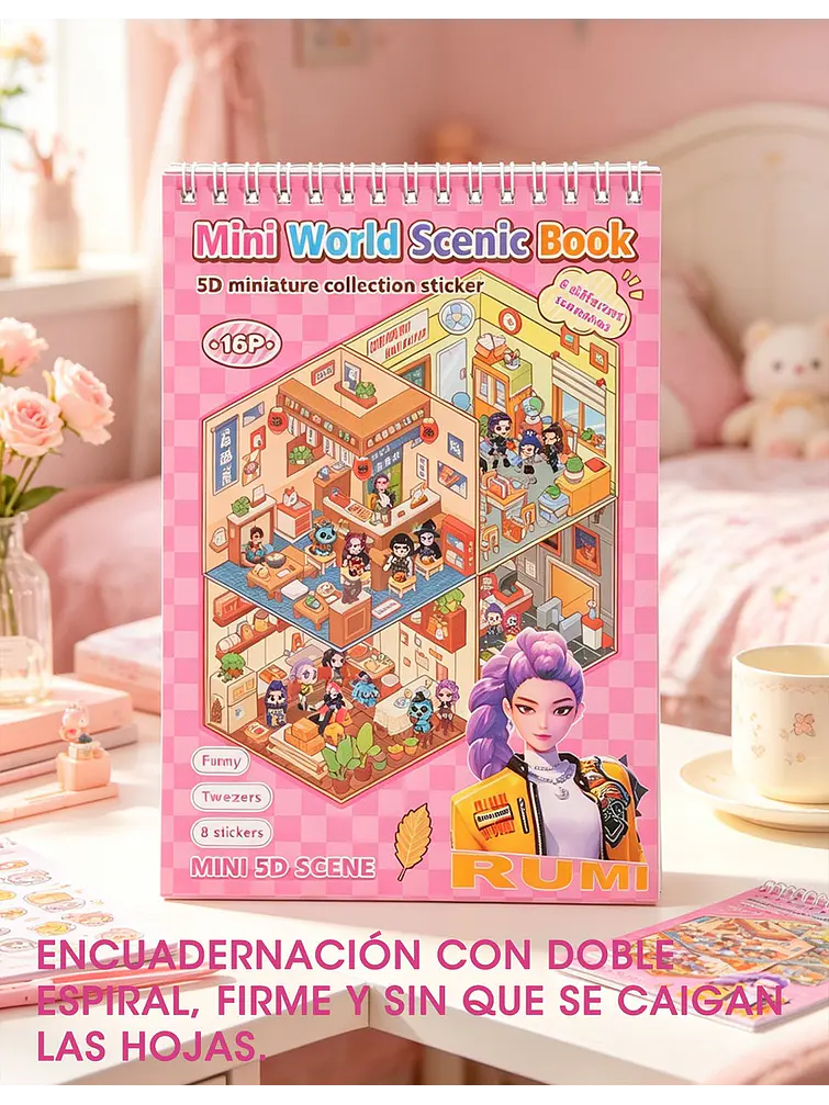 LIBRO DE STICKERS C/U 2