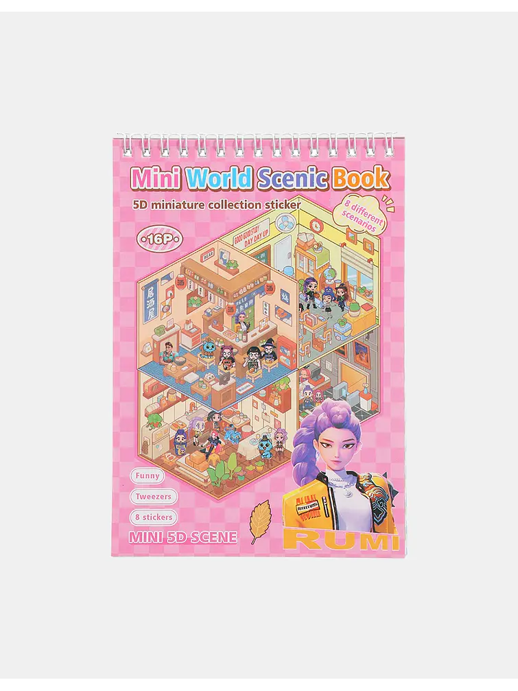 LIBRO DE STICKERS C/U 3