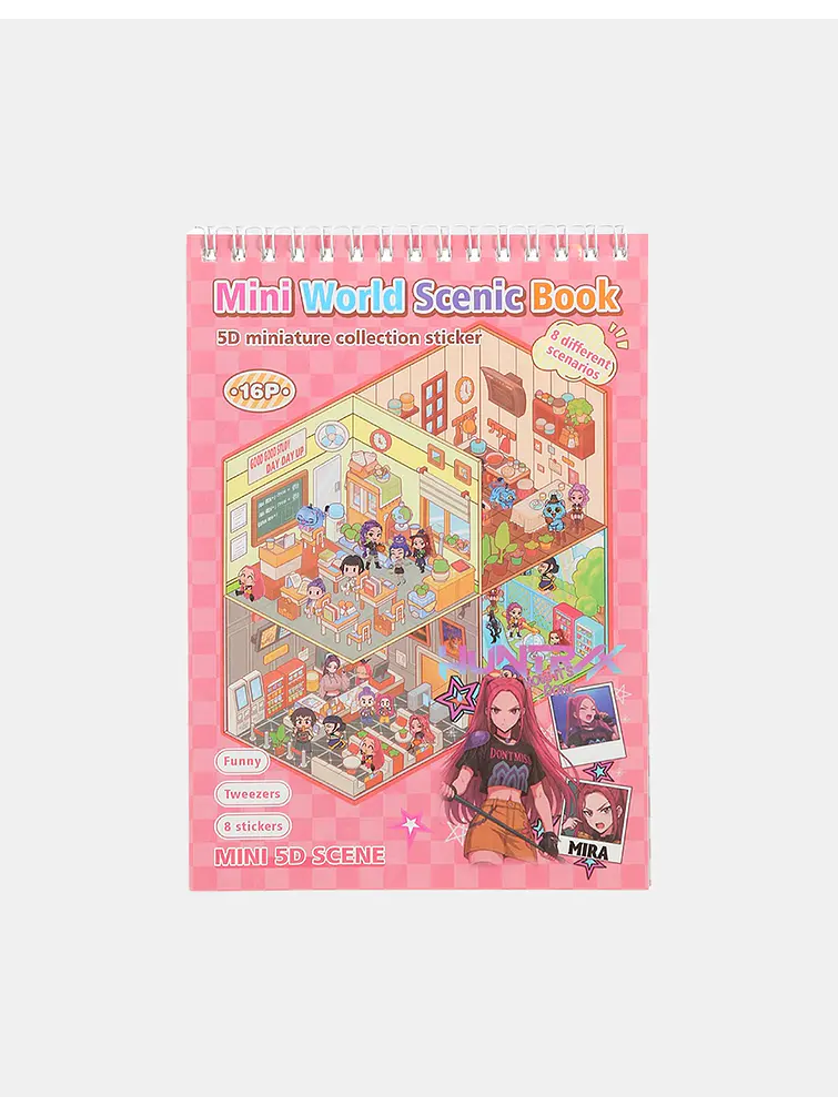 LIBRO DE STICKERS C/U 4