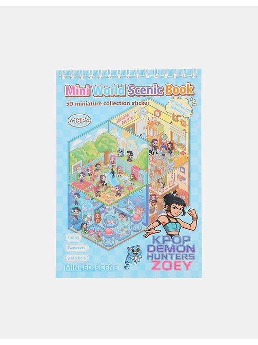LIBRO DE STICKERS C/U 5