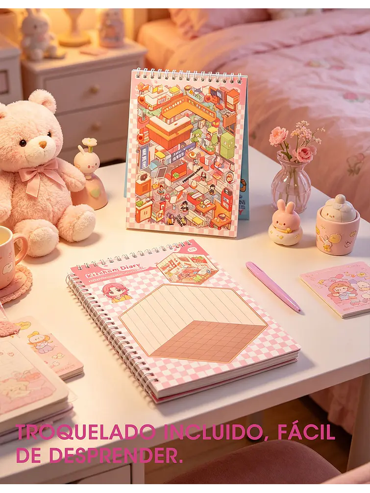 LIBRO DE STICKERS C/U 6