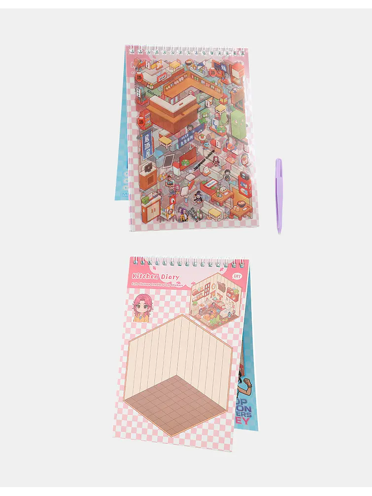 LIBRO DE STICKERS C/U 8