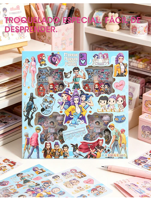STICKERS PCS*100 2