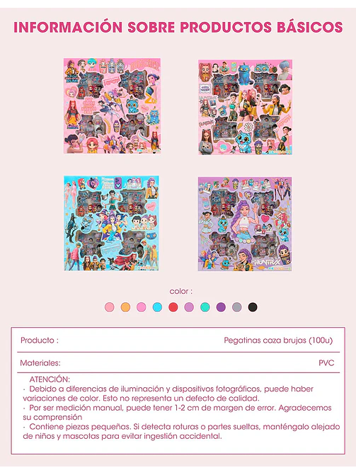 STICKERS PCS*100 9