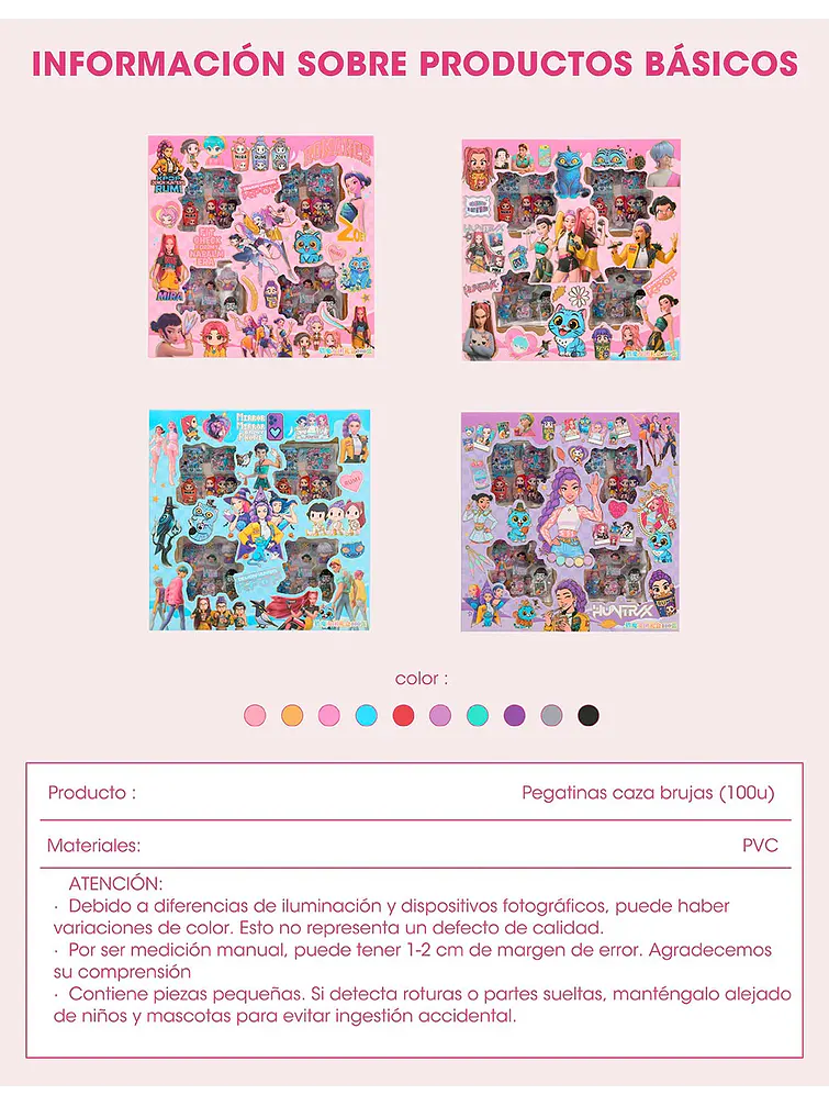 STICKERS PCS*100 9