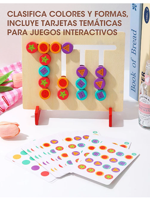 TABLERO DE JUEGO EDUCATIVO C/U 2