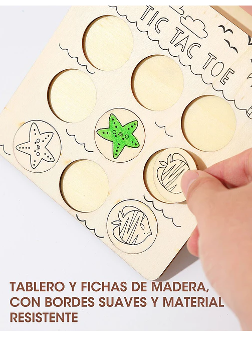 JUEGO DE ENCASTRE + MARCADORES C/U 3
