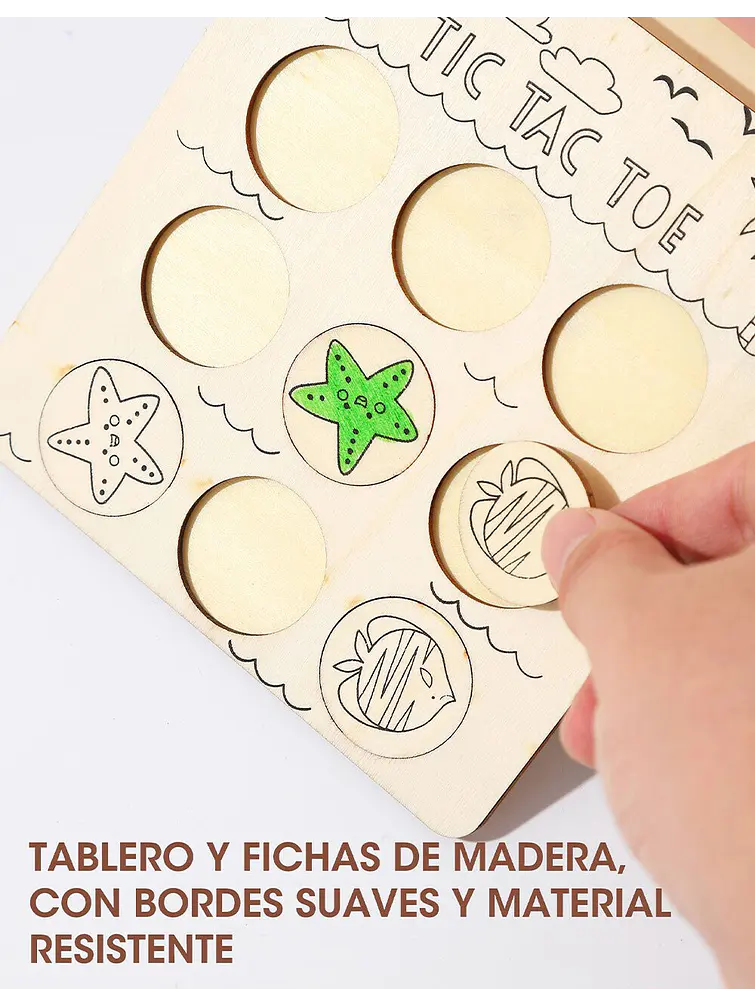 JUEGO DE ENCASTRE + MARCADORES C/U 3