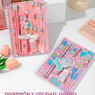 SET DE LIBRERIA C/U