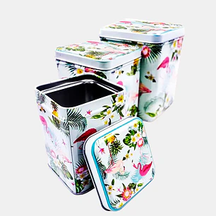 OFERTA - LATA CUADRADA C/U