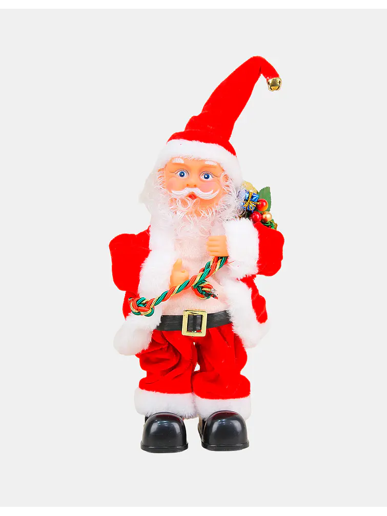 ADORNO PAPA NOEL 30CM C/U                          1