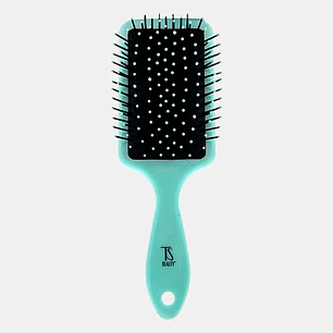 CEPILLO PARA CABELLO VERDE CON ESTAMPADO C/U      