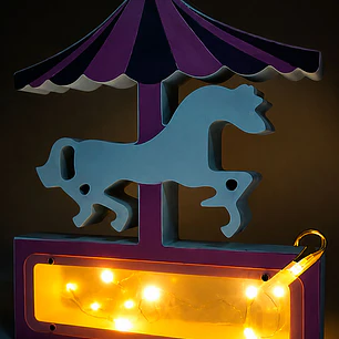  VELADOR LED CARRUSEL C/U
