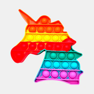 POP-IT MULTICOLOR UNICORNIO C/U