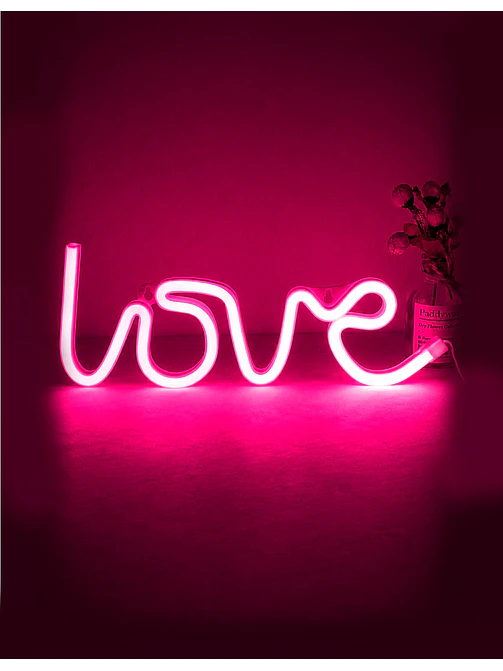 LAMPARA FLUORESCENTE LOVE C/U 2