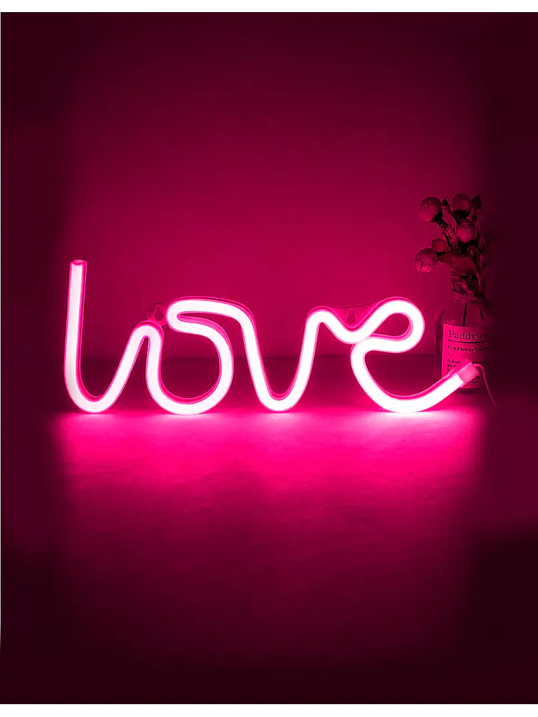LAMPARA FLUORESCENTE LOVE C/U 2