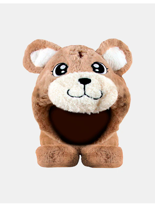 GORRO CON BUFANDA INFANTIL OSO C/U 1