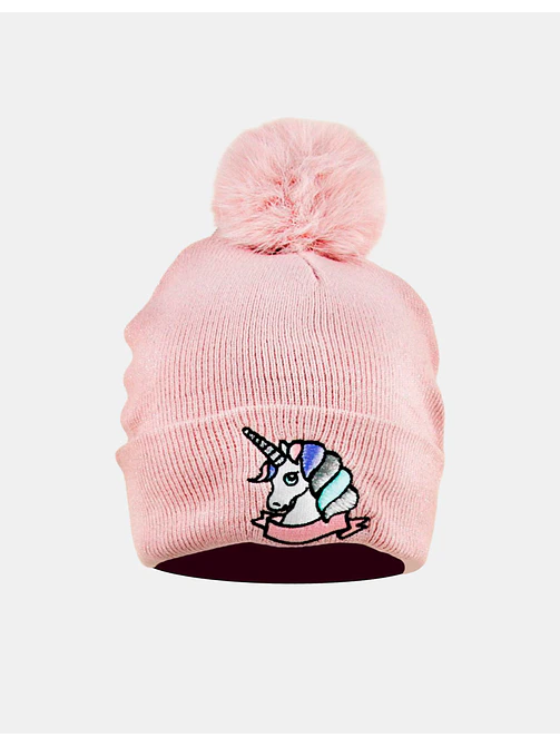 GORRO UNICORNIO CON POMPON C/U 1