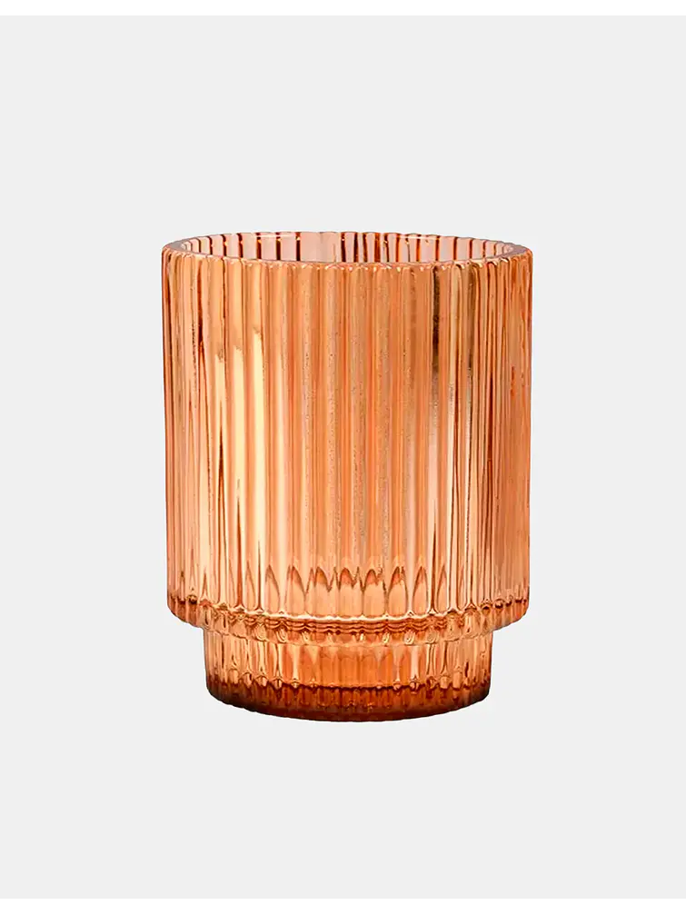 VASO DE VIDRIO COLORES 7*6 C/U 2