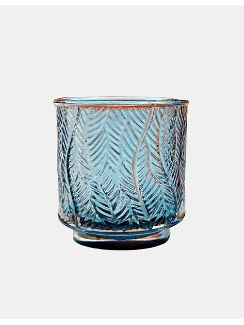 VASO DE VIDRIO COLORES 7*6 C/U 3