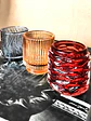 VASO DE VIDRIO COLORES 7*6 C/U - Miniatura 5