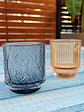 VASO DE VIDRIO COLORES 7*6 C/U - Miniatura 6