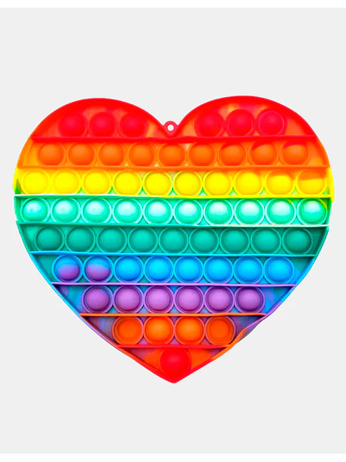 POP-IT MULTICOLOR CORAZON 18*17 C/U                1