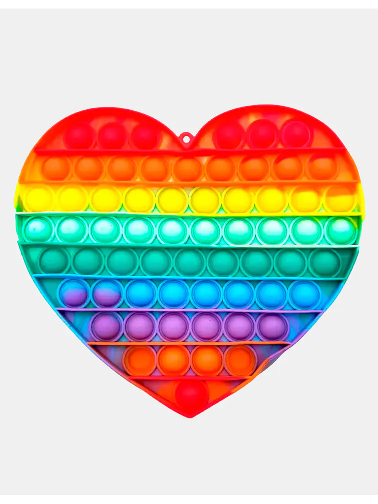 POP-IT MULTICOLOR CORAZON 18*17 C/U                1