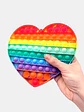 POP-IT MULTICOLOR CORAZON 18*17 C/U                - Miniatura 2