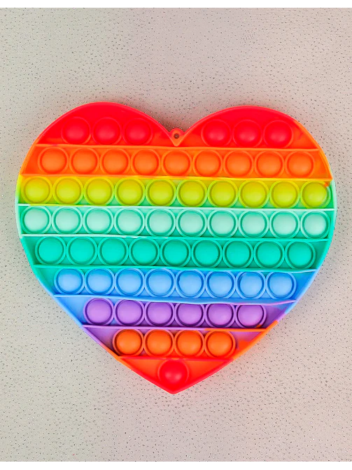 POP-IT MULTICOLOR CORAZON 18*17 C/U                3