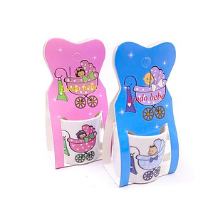 SOUVENIR BABY SHOWER 3*3CM C/U