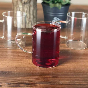 TAZA DE VIDRIO PCS*3