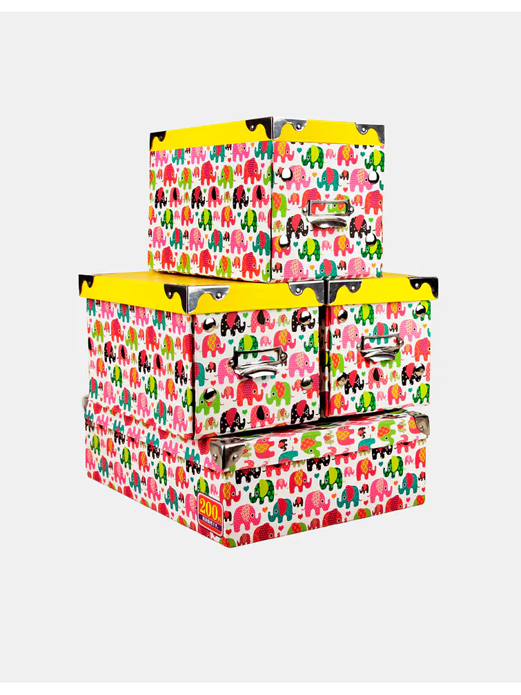 CAJA DE CARTON SET*4 1