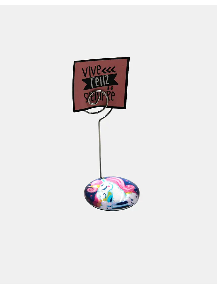 PORTAMENSAJE UNICORNIO C/U 1