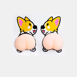 STICKER ANTIESTRES SQUISHY PCS*2