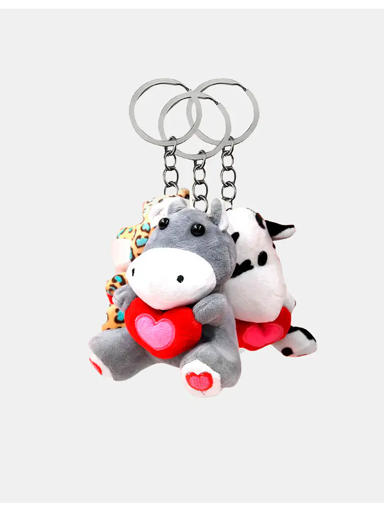LLAVERO PELUCHE 12CM C/U 1