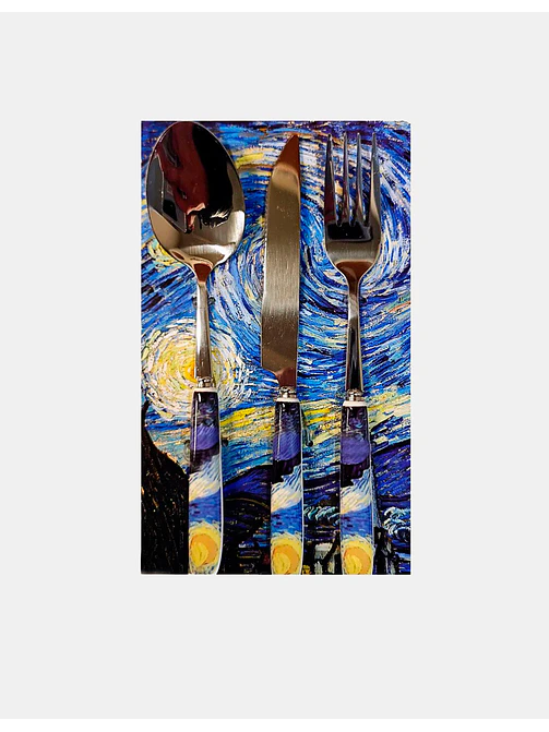 SET UTENSILIOS VAN GOGH PCS*3                      1