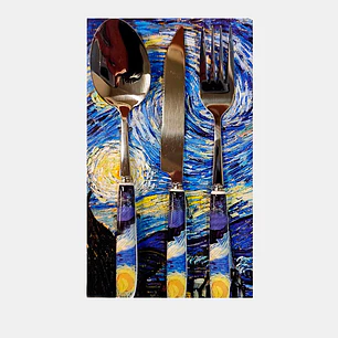 SET UTENSILIOS VAN GOGH PCS*3                     