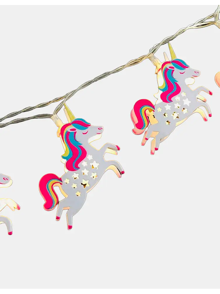 GUIRNALDA LED UNICORNIO 10L 2M C/U 1
