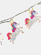 GUIRNALDA LED UNICORNIO 10L 2M C/U - Miniatura 1