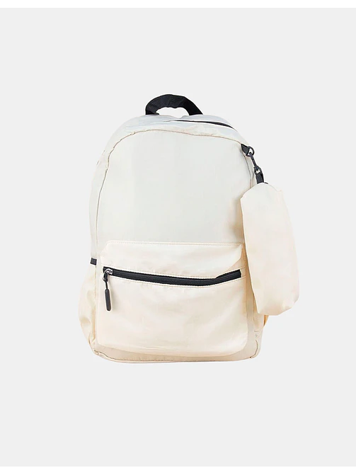 MOCHILA LISA 45*30*12 C/U                          1