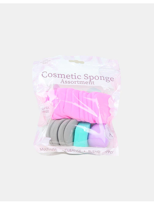 ESPONJA DE MAQUILLAJE PCS*18  1