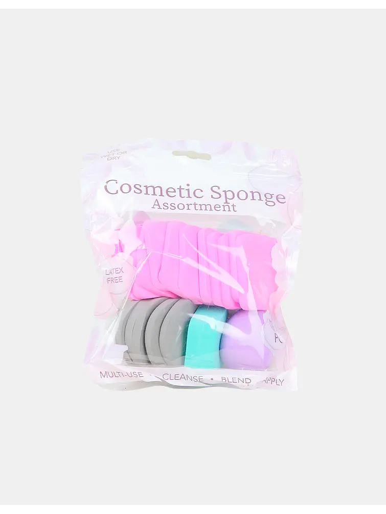 ESPONJA DE MAQUILLAJE PCS*18  1