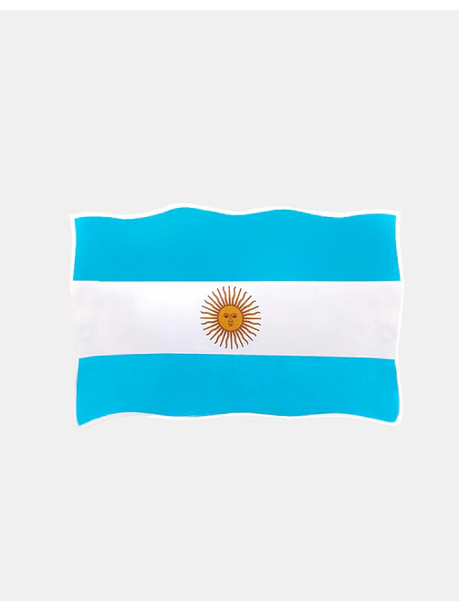 STICKER BANDERA ARGENTINA 24.7*33.5 C/U 1