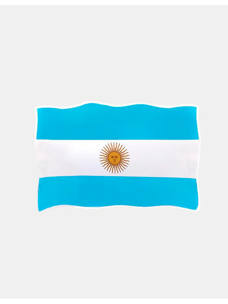 STICKER BANDERA ARGENTINA 24.7*33.5 C/U 1