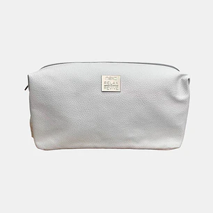 NECESER DE CUERINA BLANCO 31*15*13 C/U
