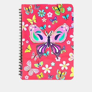 ANOTADOR MARIPOSA 15*21 80H C/U
