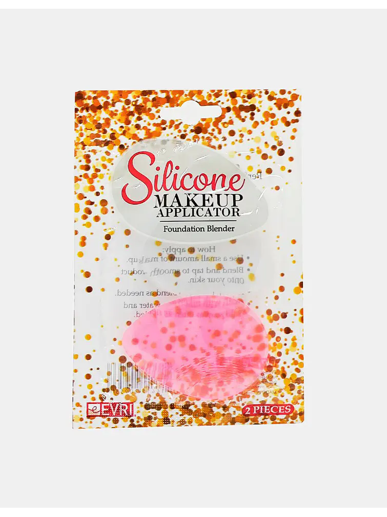 ESPONJA DE MAQUILLAJE SILICONA C/U 1