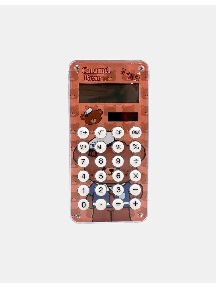 CALCULADORA OSO CON LABERINTO 12*6*1 C/U           1